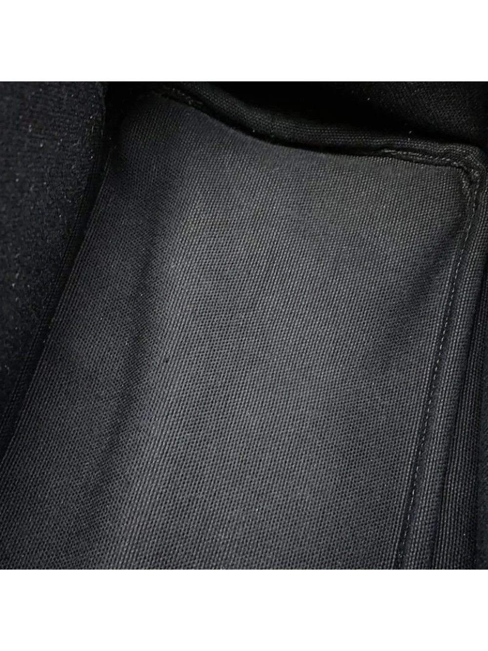 ★SOLD★ Prada Tote Canapa Canvas Black - Picture 8 of 10